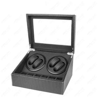 Thumbnail for PU 4+6 Slot Watch Winder for Automatic Watches - watchband.direct