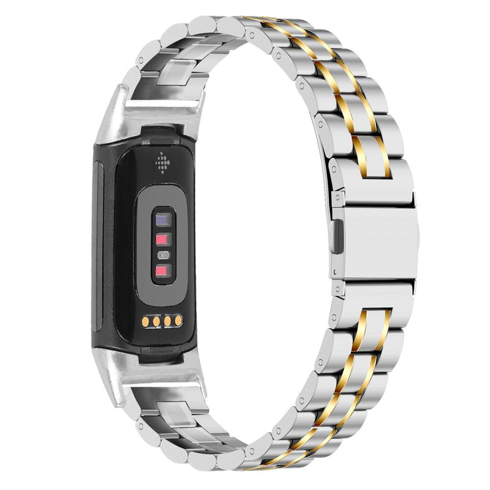 Stainless Steel Wrist Bracelet for Fitbit Charge - watchband.direct