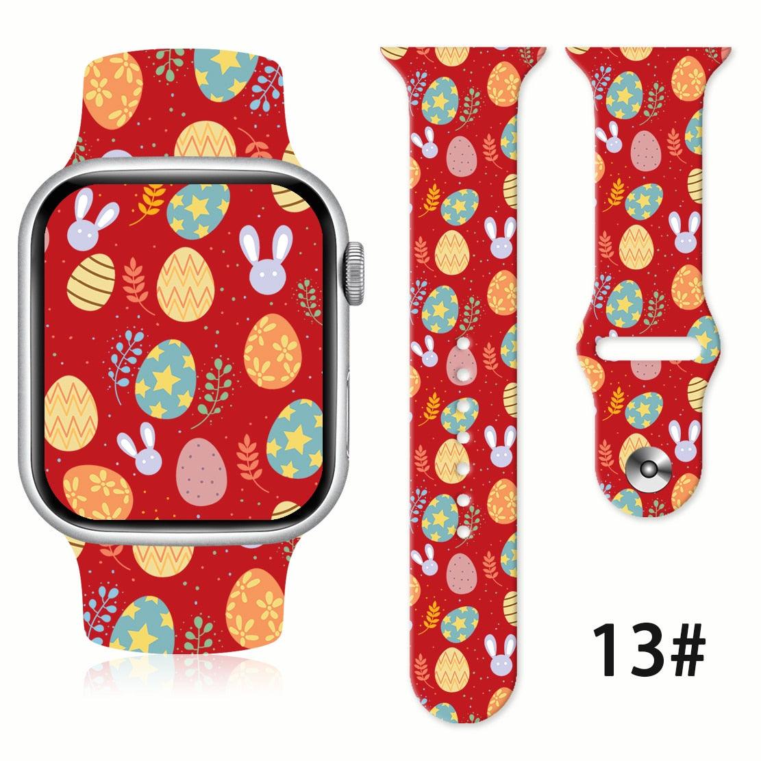 Easter Print Band for Apple Watch - watchband.direct