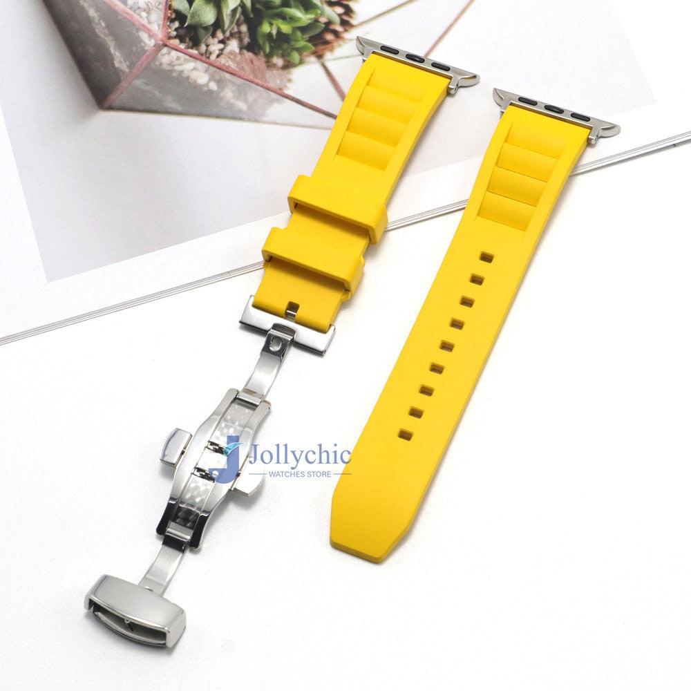 Fluorine Rubber Strap for Apple Watch - watchband.direct