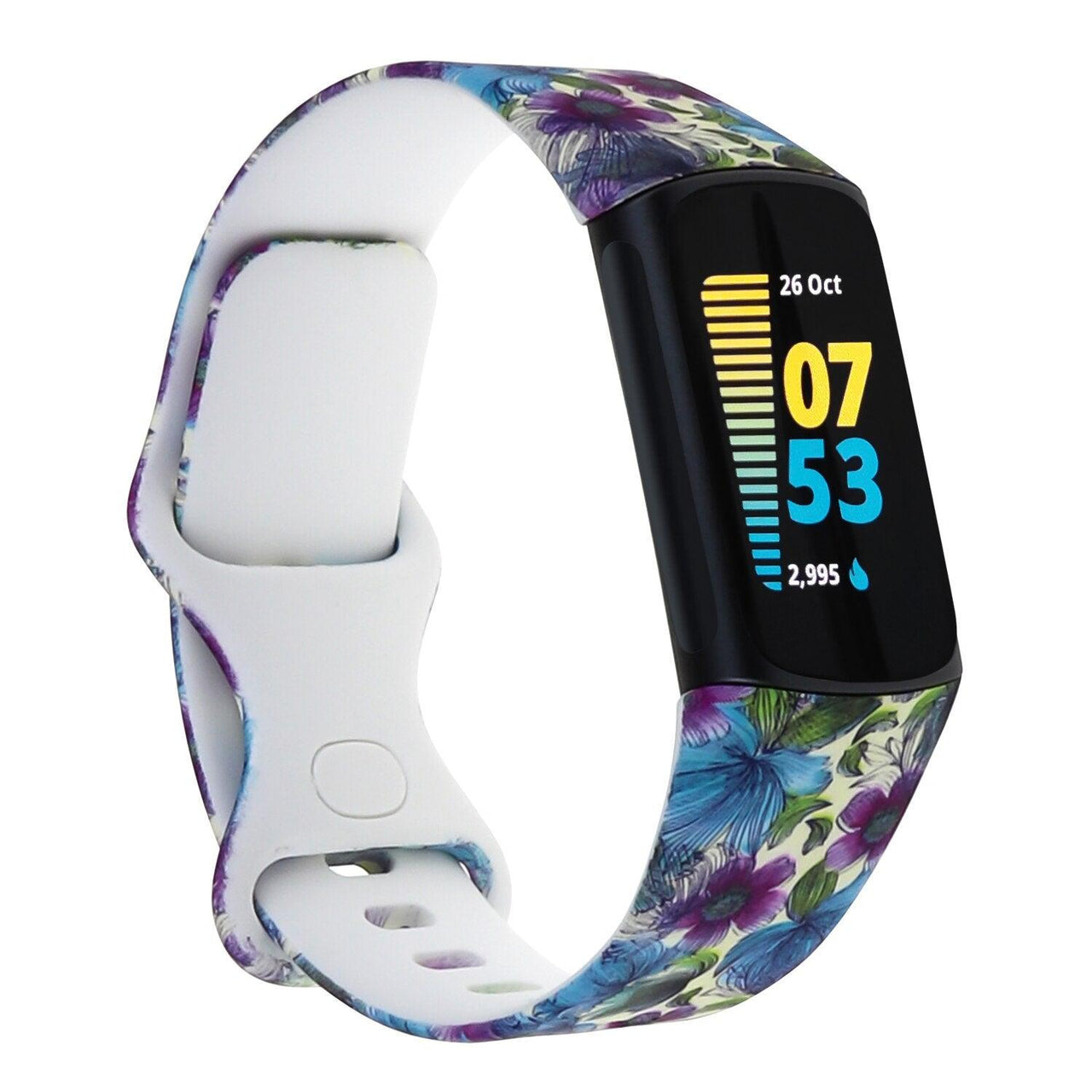 Print Silicone Replacement Band for Fitbit Charge 5 - watchband.direct