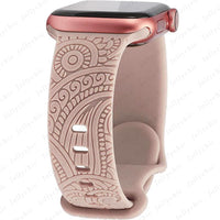 Thumbnail for Spirit Engraved Silicone Strap for Apple Watch - watchband.direct