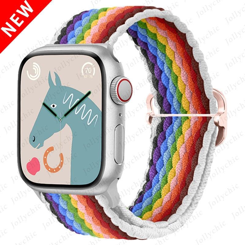 Braided Adjustable Loop for Apple Watch - watchband.direct