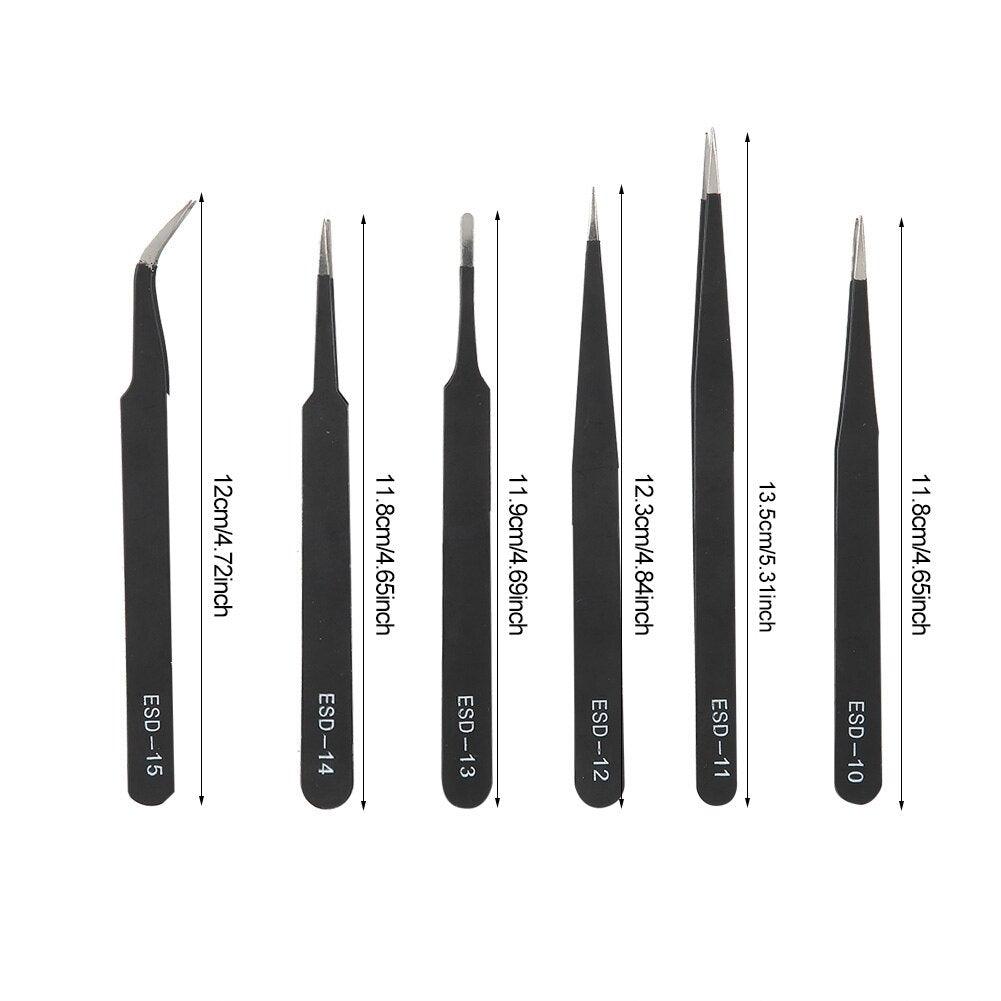 Anti-static Stainless Steel Tweezers for Watch Repair - watchband.direct