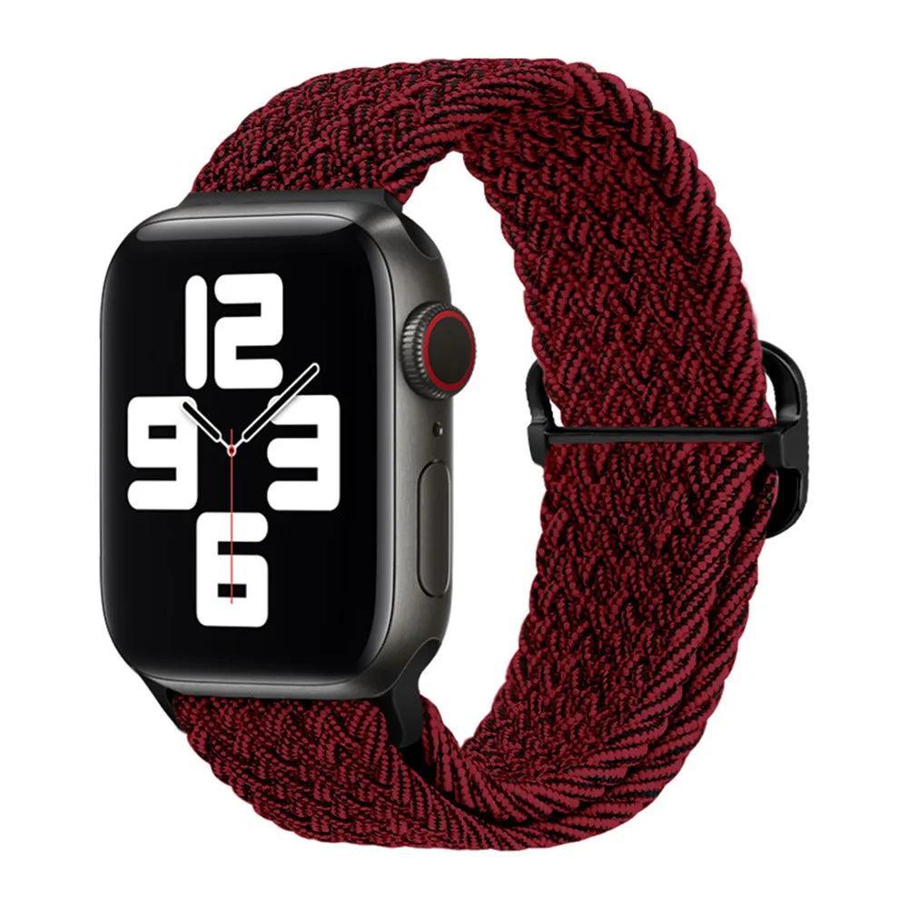 Braided Adjustable Solo Loop for Apple Watch