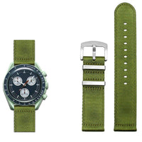 Thumbnail for Nylon Strap for Omega Joint Moonswatch - watchband.direct