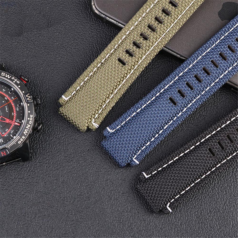 Nylon Genuine Leather Strap - watchband.direct