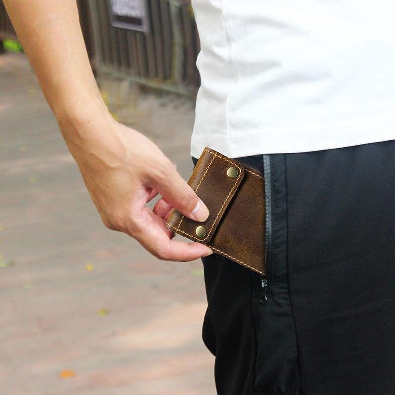 Leather 1-Slot Watch Travel Pouch - watchband.direct