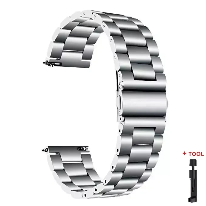 Stainless Steel Bracelet for Samsung Galaxy Watch & Huawei GT