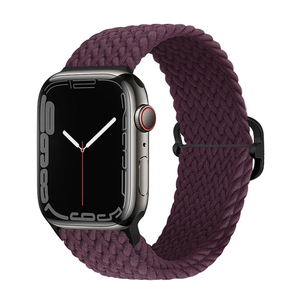 Braided Adjustable Solo Loop for Apple Watch