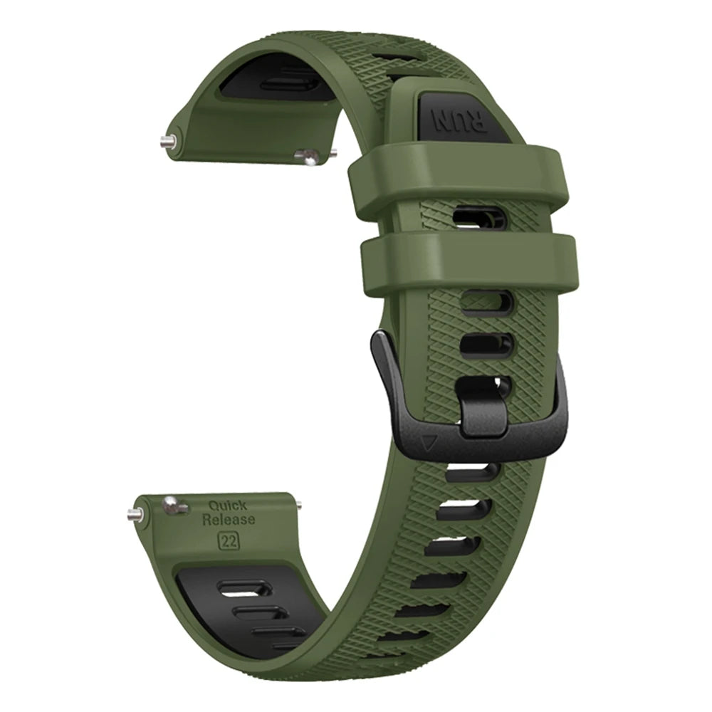 Universal Sport Silicone Strap for Garmin Forerunner, Vivoactive & Venu