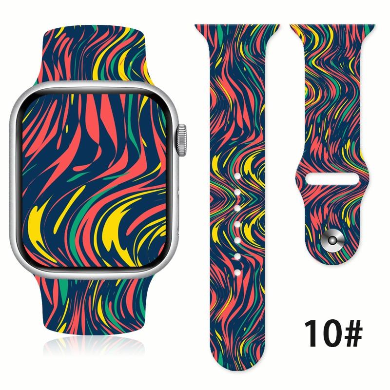 Fashion Curve Silicone Strap for Apple Watch - watchband.direct