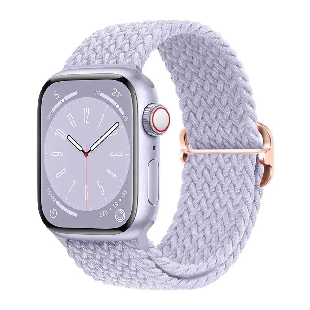 Braided Adjustable Solo Loop for Apple Watch