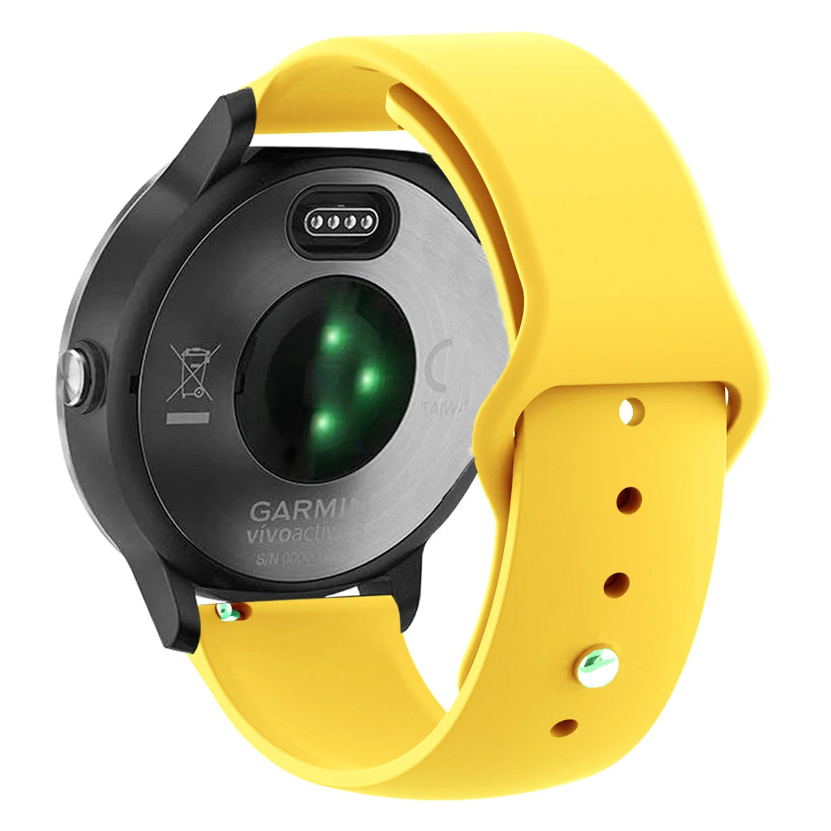 Silicone Sport Strap for Garmin Vivoactive, Venu & Forerunner