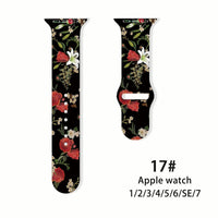 Thumbnail for Beautiful Flower Printed Strap for Apple Watch - watchband.direct
