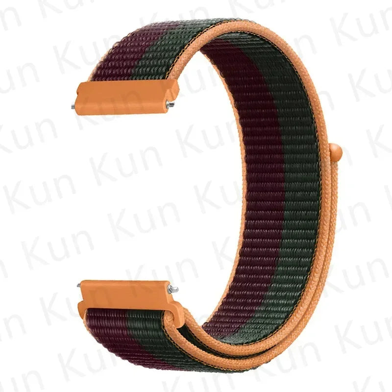 Nylon Loop Sport Bracelet for Samsung Galaxy Watch & Huawei GT
