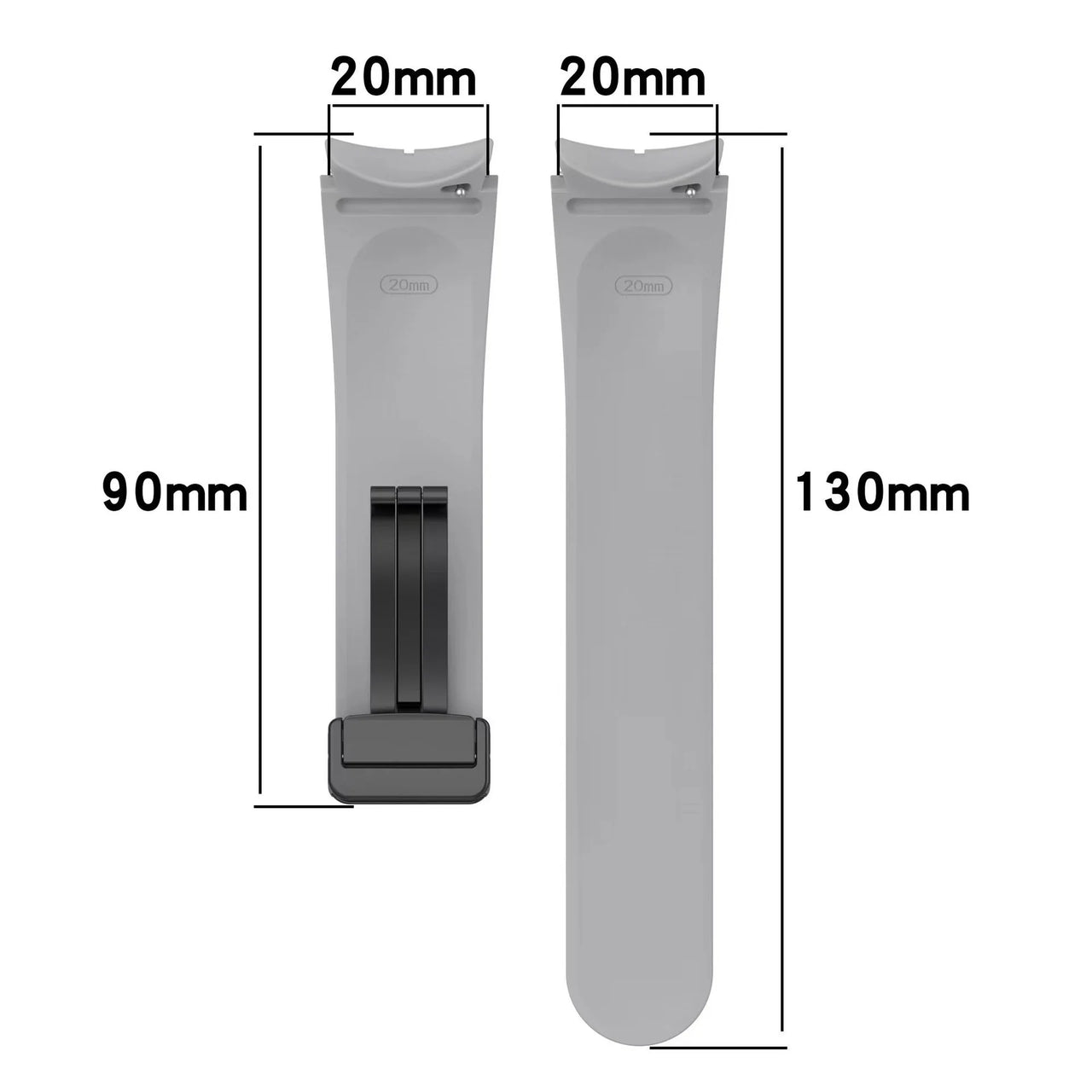Magnetic Silicone Bracelet for Samsung Galaxy Watch & Classic