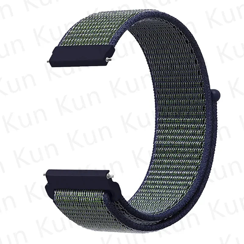 Nylon Loop Sport Bracelet for Samsung Galaxy Watch & Huawei GT