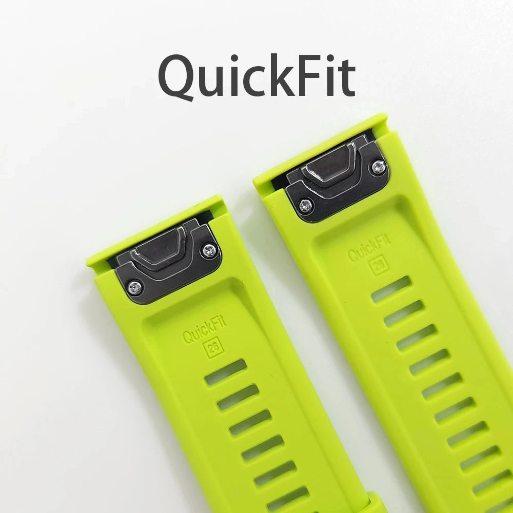 QuickFit Silicone Strap for Garmin Epix Gen 2 & Fenix