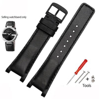 Thumbnail for Genuine Notched Leather Watchband for Cartier Pasha - watchband.direct