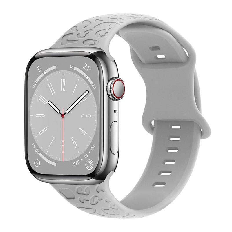 Braided Pattern Silicone Band for Apple Watch - watchband.direct
