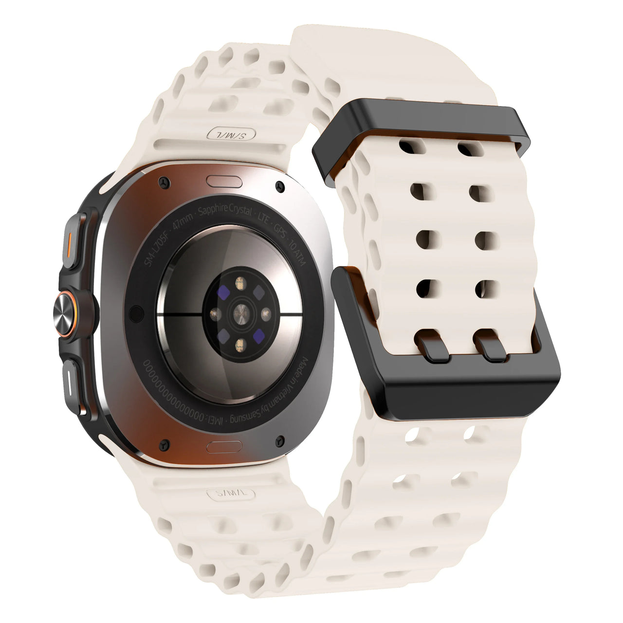 Marine Silicone Strap for Samsung Galaxy Watch Ultra
