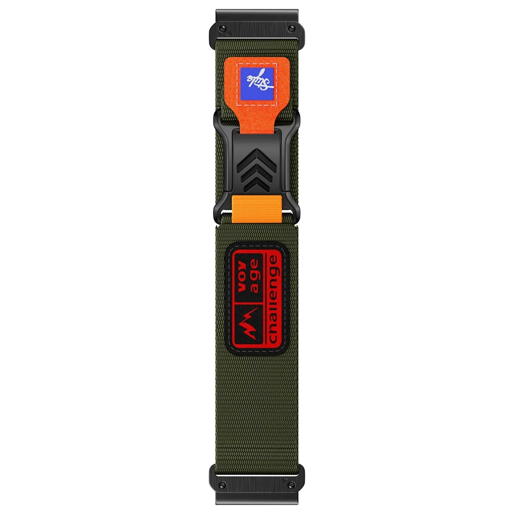 Magnetic Nylon Strap for Garmin Fenix, Tactix & Instinct