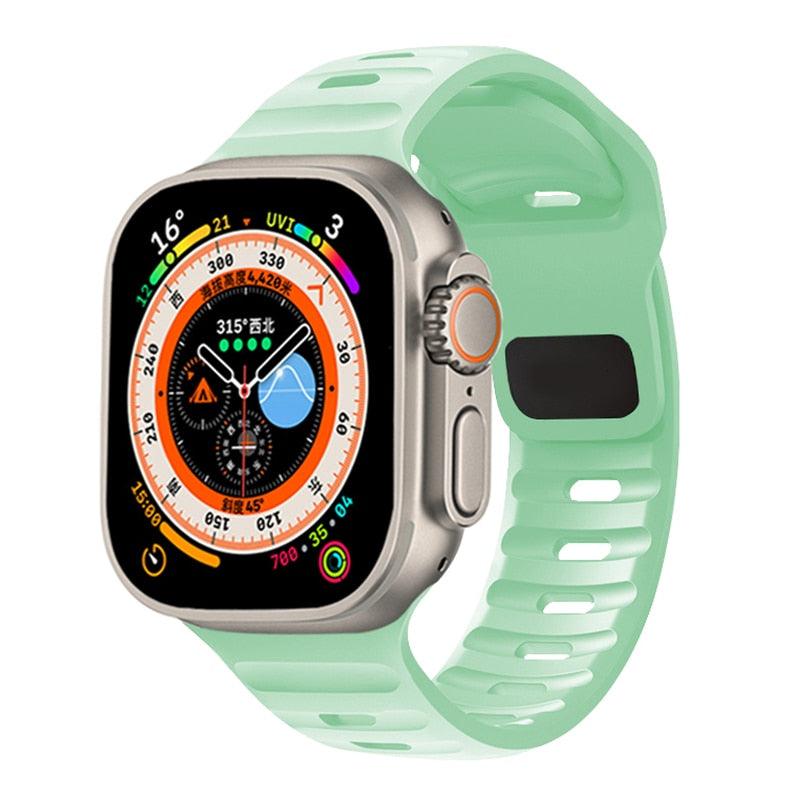 Ocean Silicone Strap For Apple Watch Band - watchband.direct