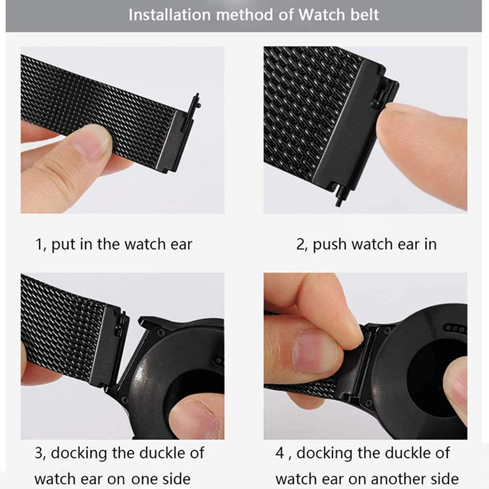 Magnetic Milanese Bracelet for Samsung Galaxy Watch & Gear S3