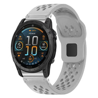 Thumbnail for QuickFit Silicone Sport Strap for Garmin Fenix, Tactix & Forerunner