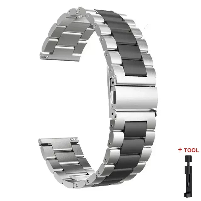 Stainless Steel Bracelet for Samsung Galaxy Watch & Huawei GT