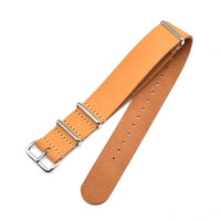 Thumbnail for Soft Genuine Leather Zulu Strap - watchband.direct