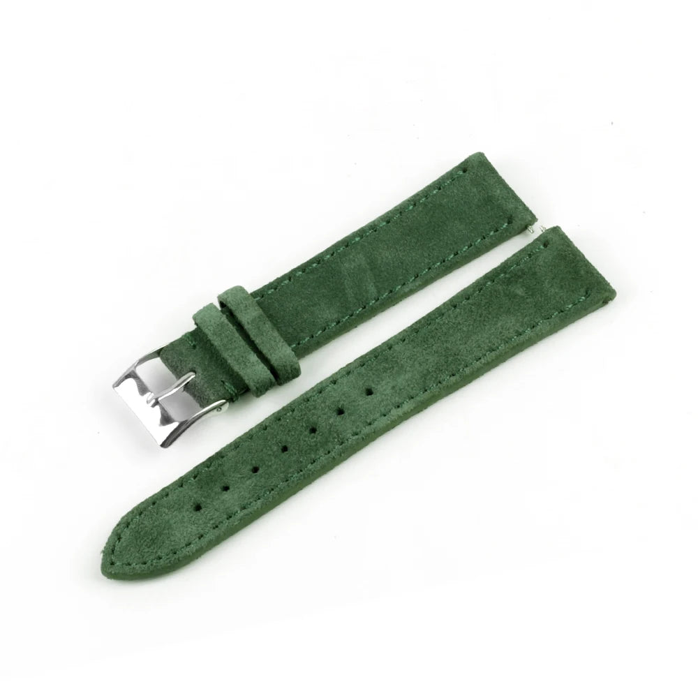 Vintage Suede Leather Watch Strap