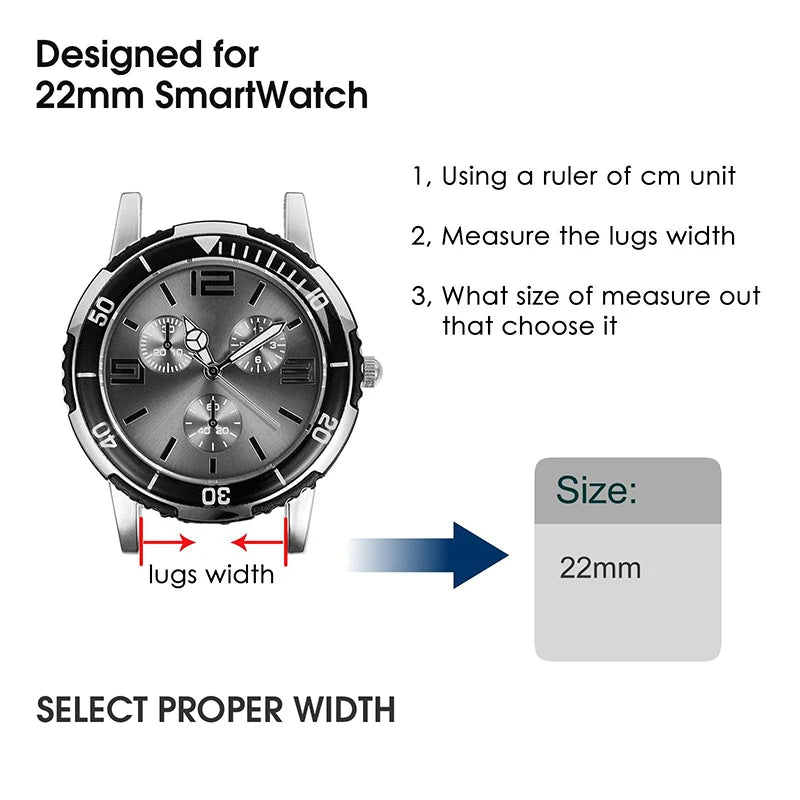 Official-Style Composite Silicone Band for Huawei Watch GT
