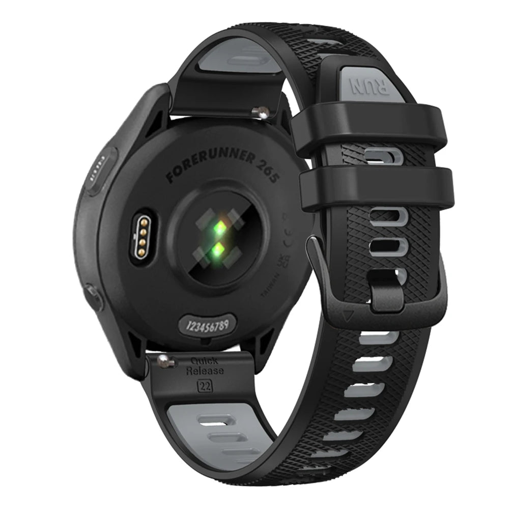Universal Sport Silicone Strap for Garmin Forerunner, Vivoactive & Venu