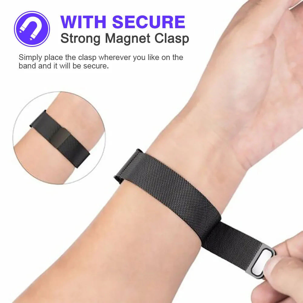 Magnetic Milanese Bracelet for Samsung Galaxy Watch & Gear S3