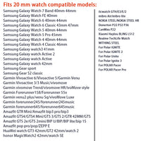 Thumbnail for Velcro Nylon Sport Strap for Samsung Galaxy Watch & Huawei GT