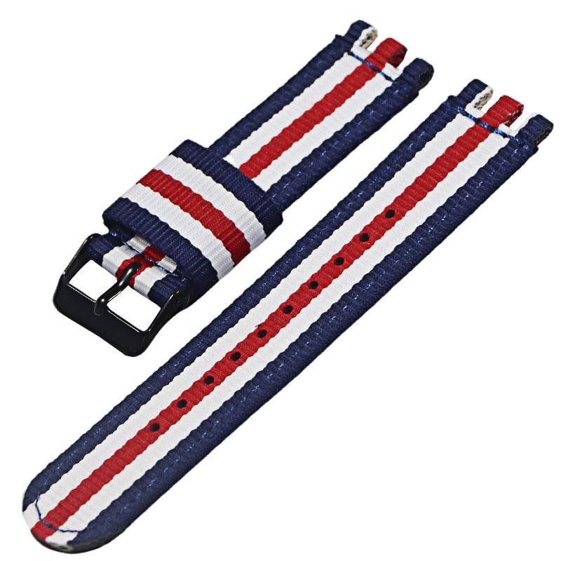 Nylon Strap for Swatch Watch - watchband.direct