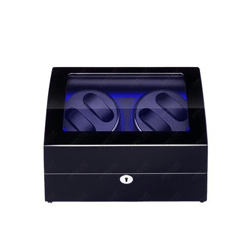 4-Slot Boxed Watch Winder for Automatic Watches - watchband.direct