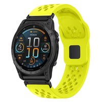 Thumbnail for QuickFit Silicone Sport Strap for Garmin Fenix, Tactix & Forerunner