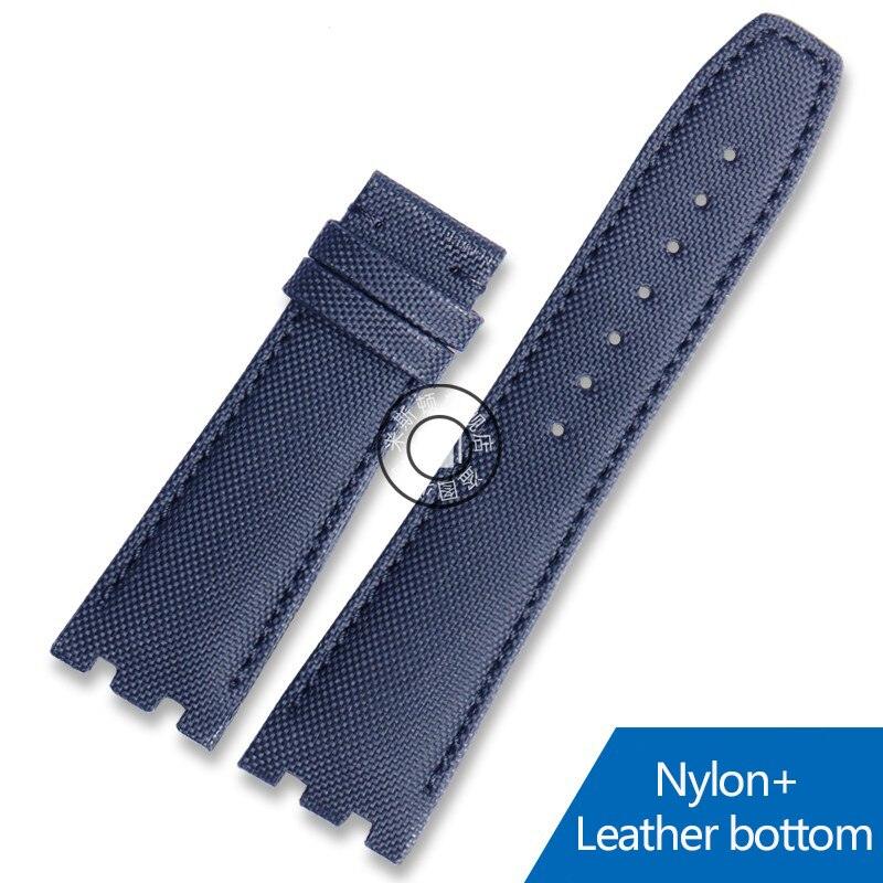 Cowhide/Crocodile Leather Watchband For MAURICE LACROIX AIKON Series - watchband.direct
