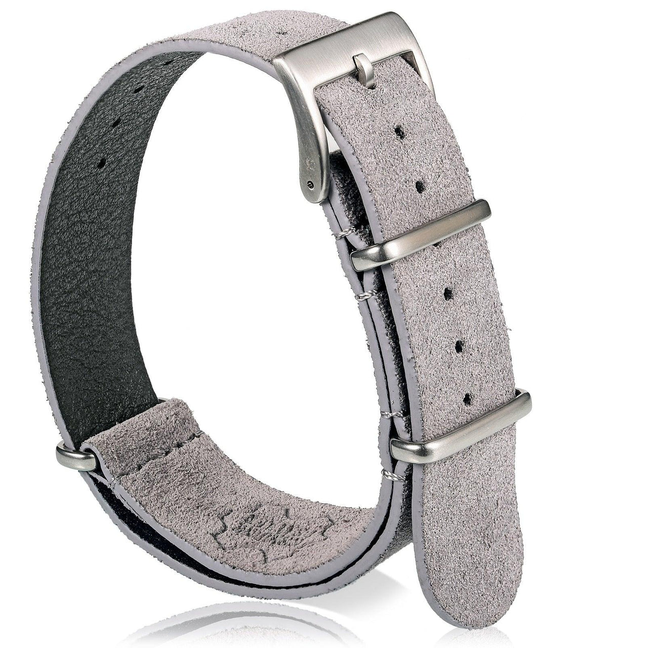 Genuine Calfskin Leather Seatbelt Strap - watchband.direct