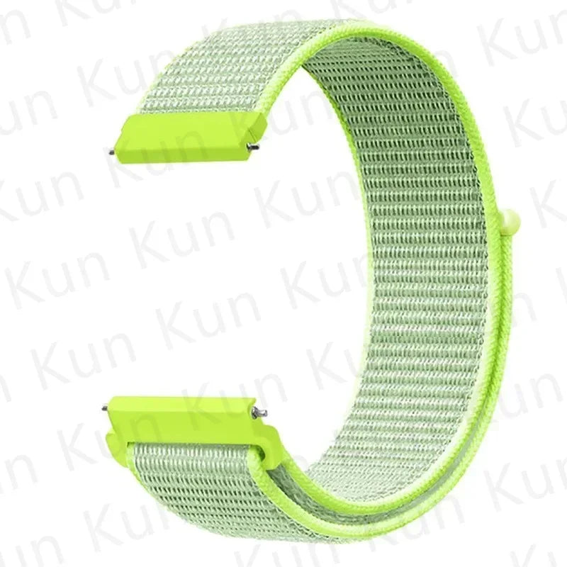 Nylon Loop Sport Bracelet for Samsung Galaxy Watch & Huawei GT