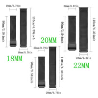 Thumbnail for Milanese Mesh Bracelet for Samsung, Huawei & Garmin Watches