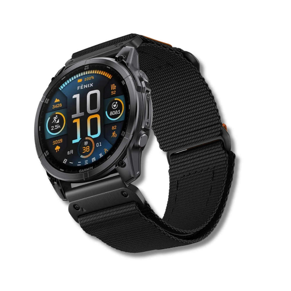 Magnetic Nylon Strap for Garmin Fenix, Tactix & Instinct
