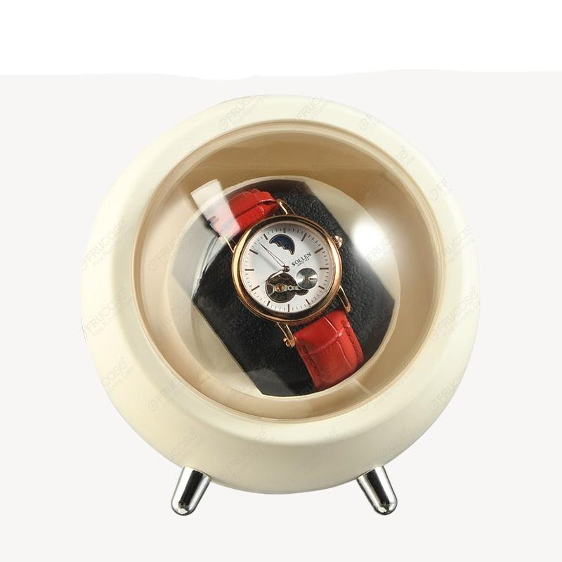 ABS Single Slot Sphere Watch Winder for Automatic Watches - watchband.direct