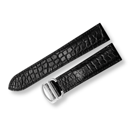 Alligator Leather Watch Band for Cartier - watchband.direct