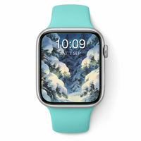 Thumbnail for Winter Wonderland Apple Watch Wallpapers - Anime Bundle
