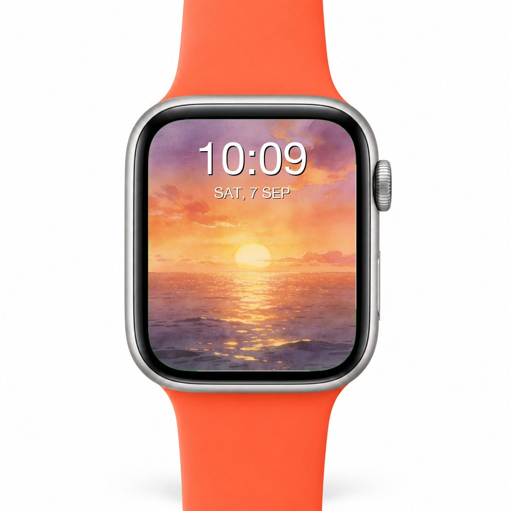 Summer Beach Apple Watch Wallpapers – Anime Style Bundle