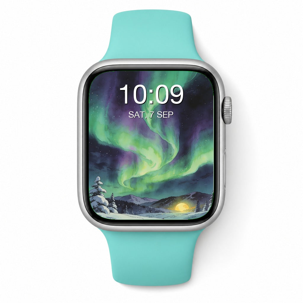 Night Sky & Galaxy Apple Watch Wallpapers - Anime Bundle